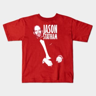 jason statham fan works graphic design and drawing by ironpalette Kids T-Shirt